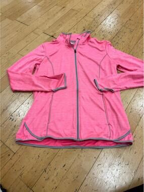 Peach/ Pink DanSkin Full Zip Lightweight Jacket